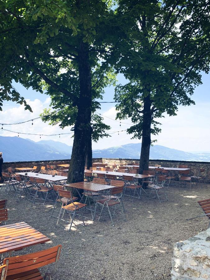 Burg Altpernstein Hotell Micheldorf in Oberösterreich Exteriör bild