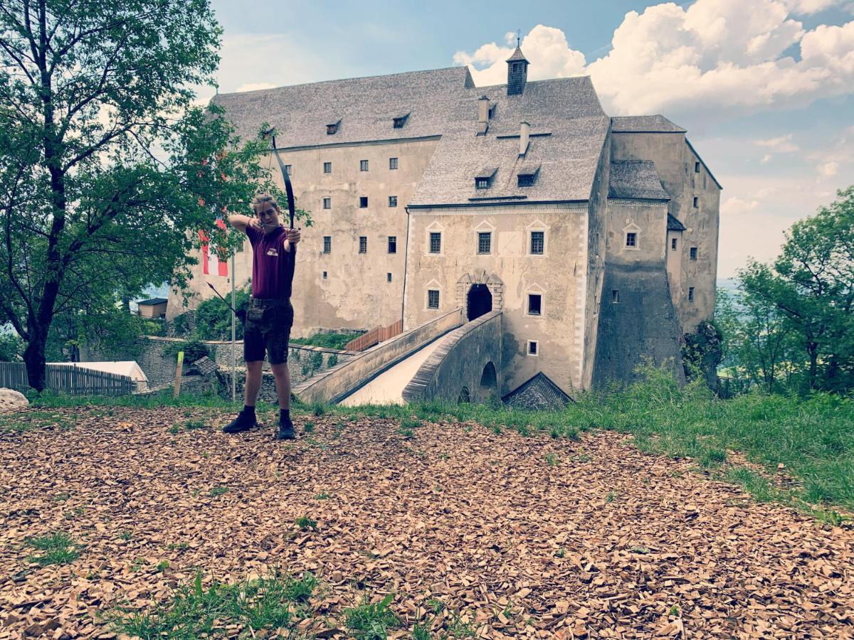 Burg Altpernstein Hotell Micheldorf in Oberösterreich Exteriör bild
