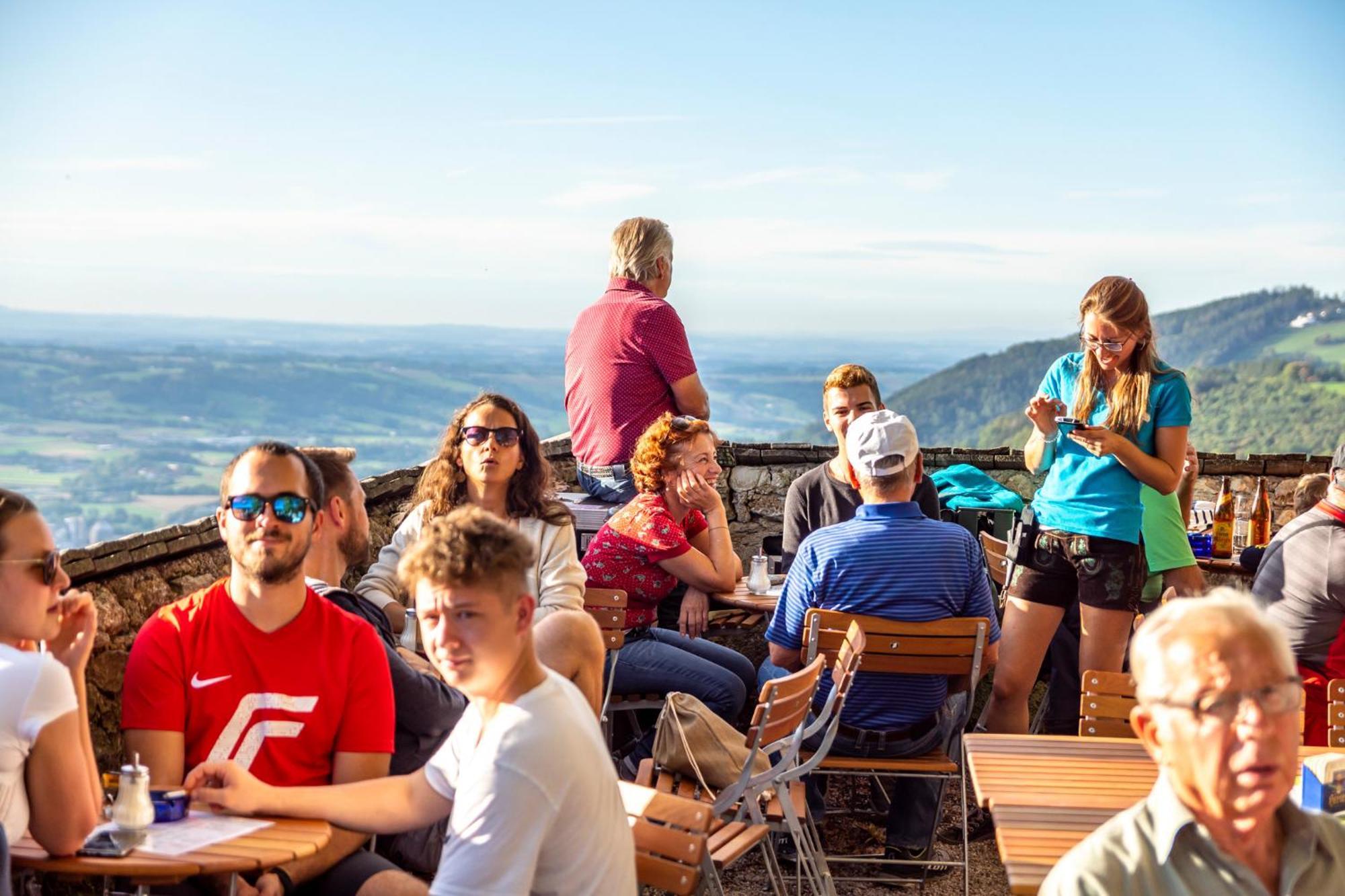 Burg Altpernstein Hotell Micheldorf in Oberösterreich Exteriör bild