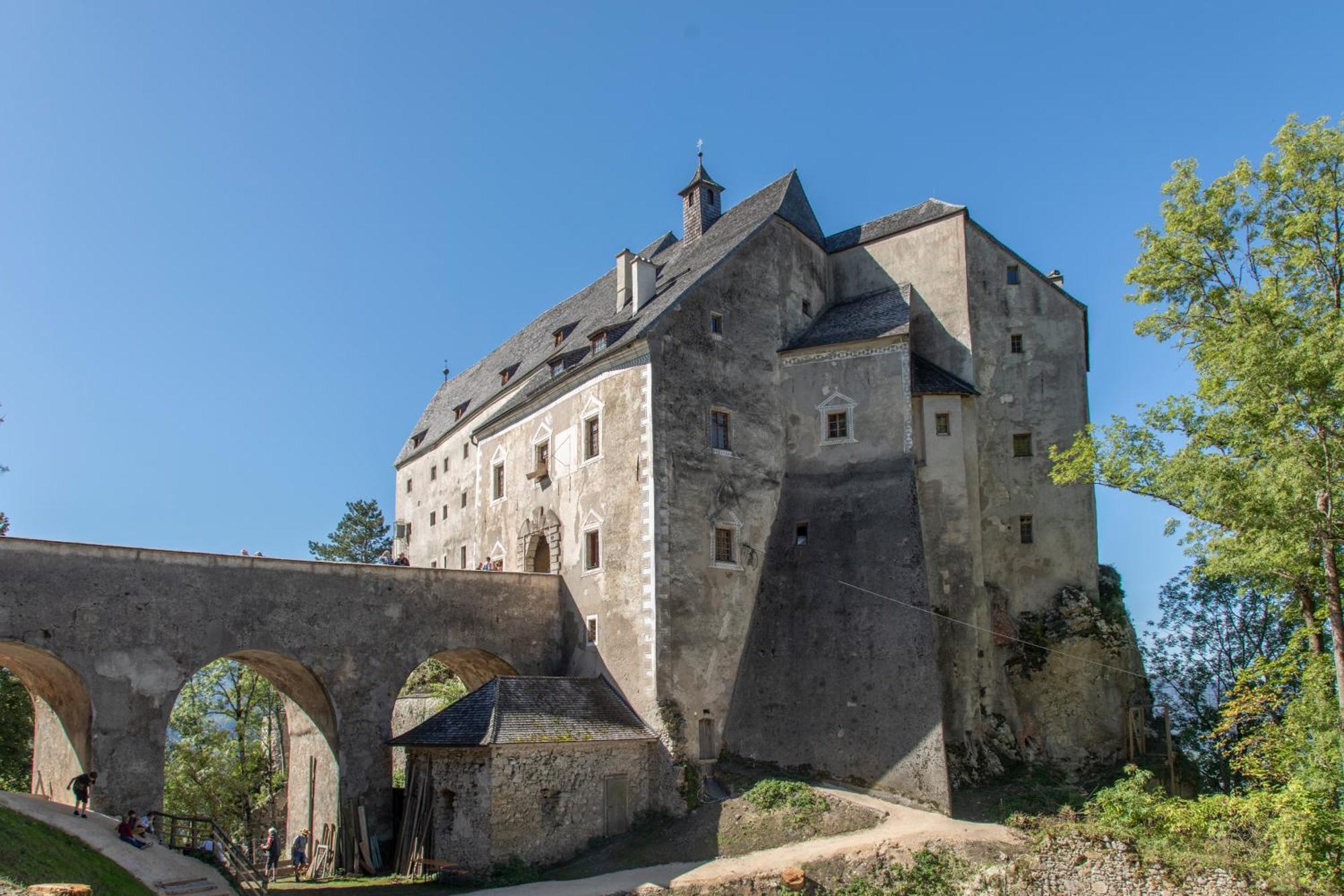 Burg Altpernstein Hotell Micheldorf in Oberösterreich Exteriör bild