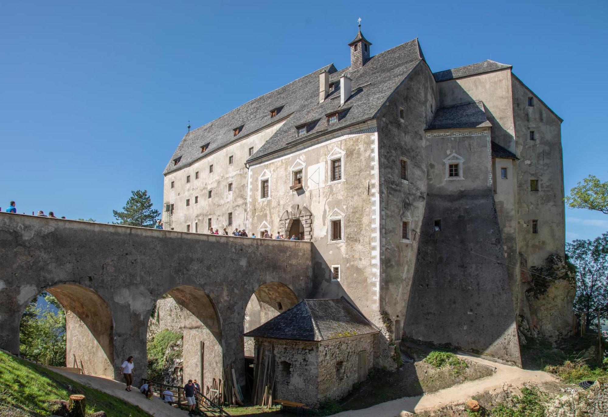 Burg Altpernstein Hotell Micheldorf in Oberösterreich Exteriör bild