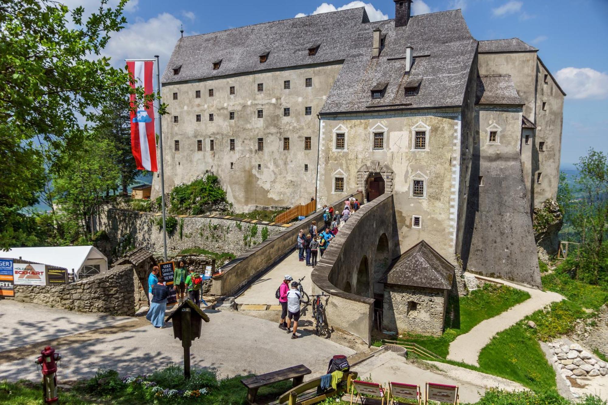 Burg Altpernstein Hotell Micheldorf in Oberösterreich Exteriör bild