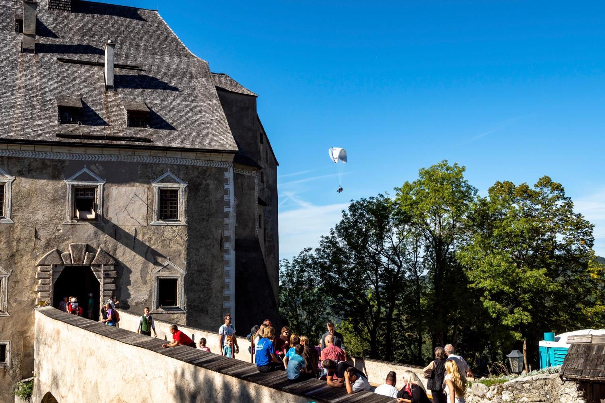 Burg Altpernstein Hotell Micheldorf in Oberösterreich Exteriör bild