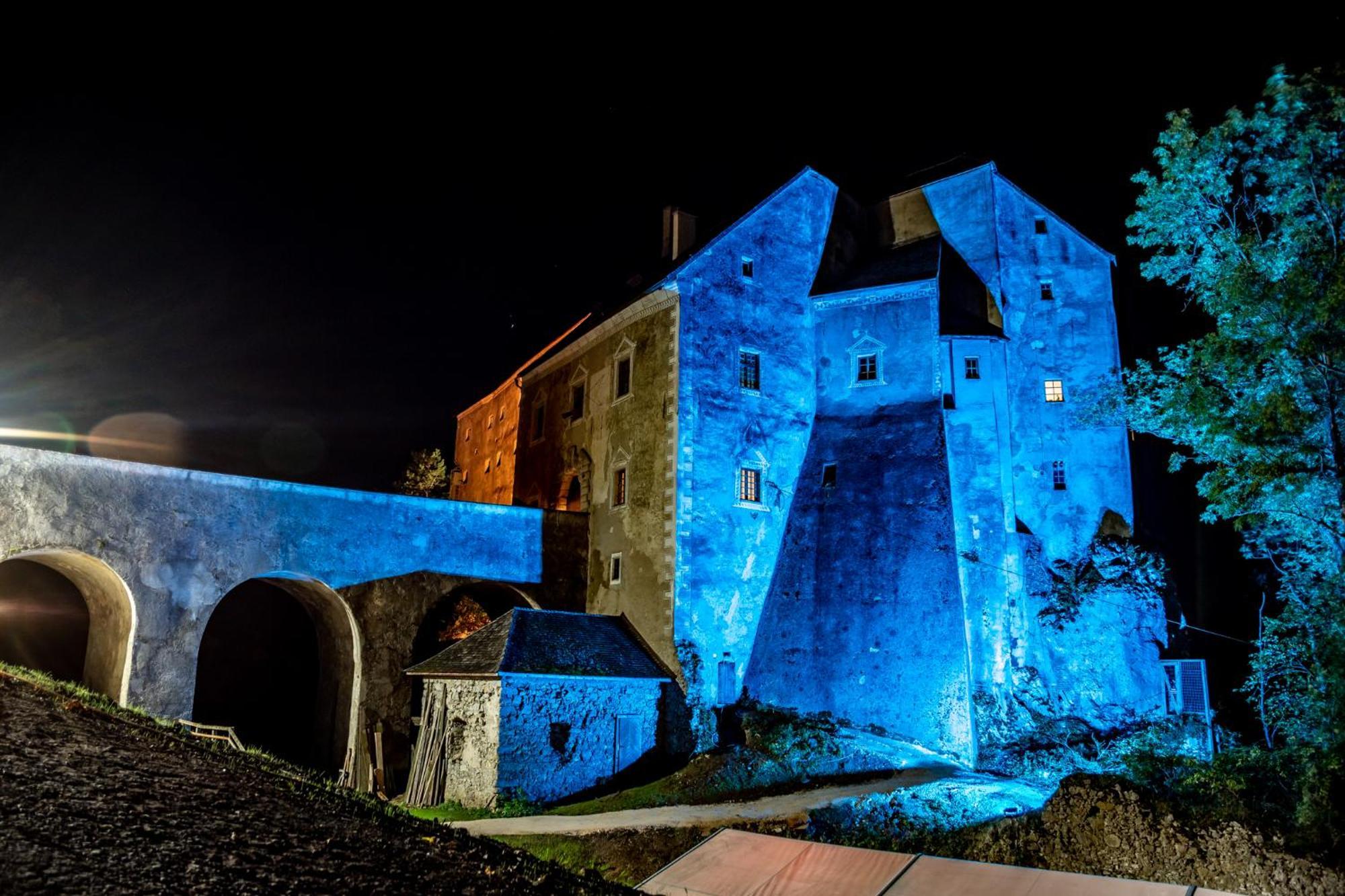 Burg Altpernstein Hotell Micheldorf in Oberösterreich Exteriör bild