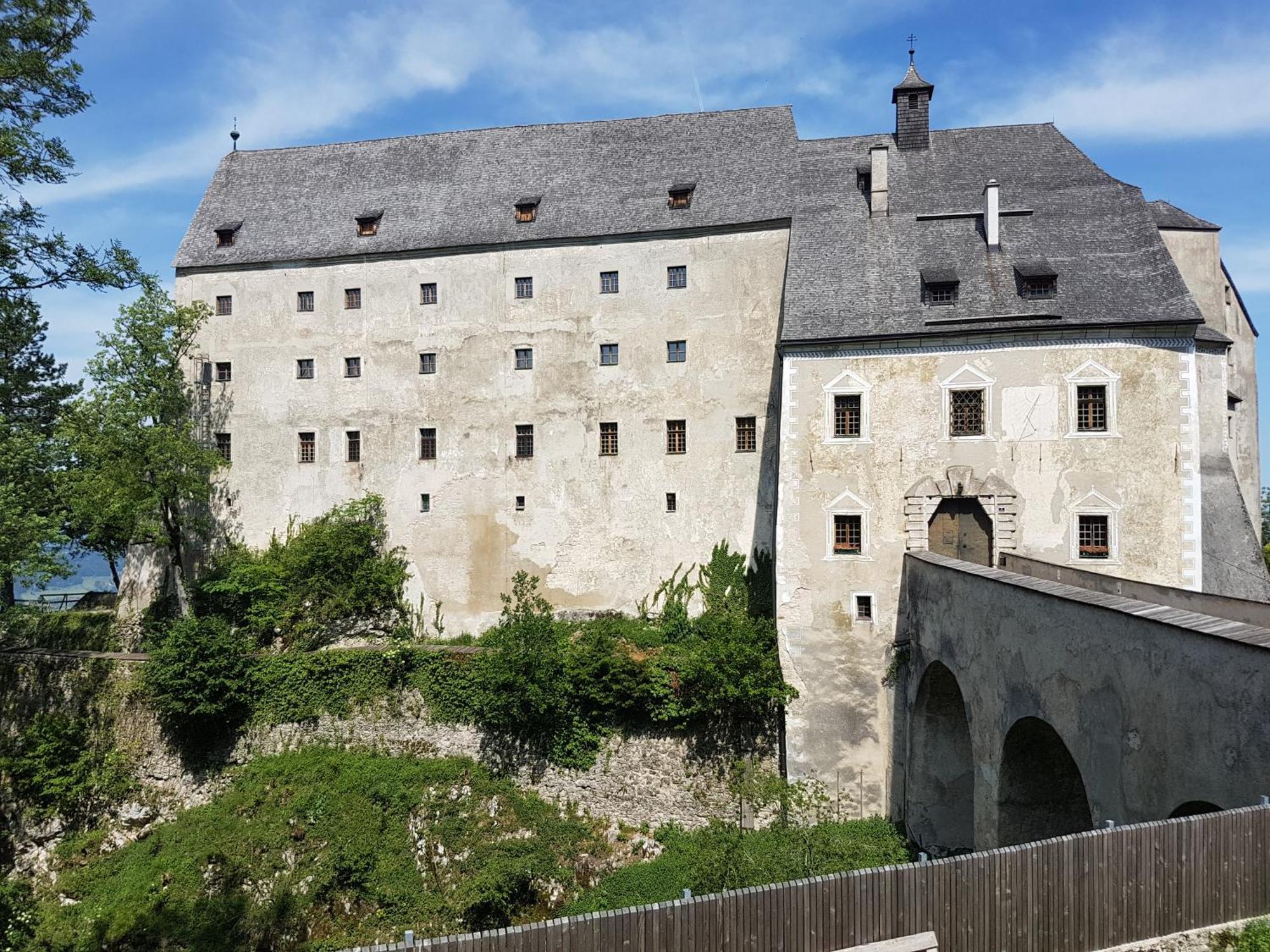 Burg Altpernstein Hotell Micheldorf in Oberösterreich Exteriör bild